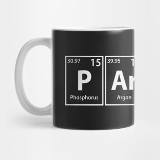 Parody (P-Ar-O-Dy) Periodic Elements Spelling Mug